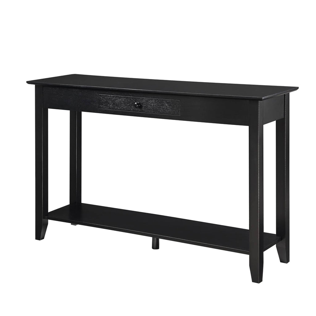 Espresso Single-Drawer Console Table O6461