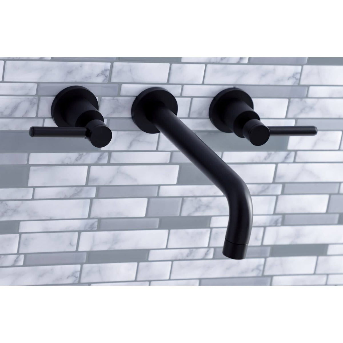 Polished Brass Wall Mount Roman Tub Faucet V298