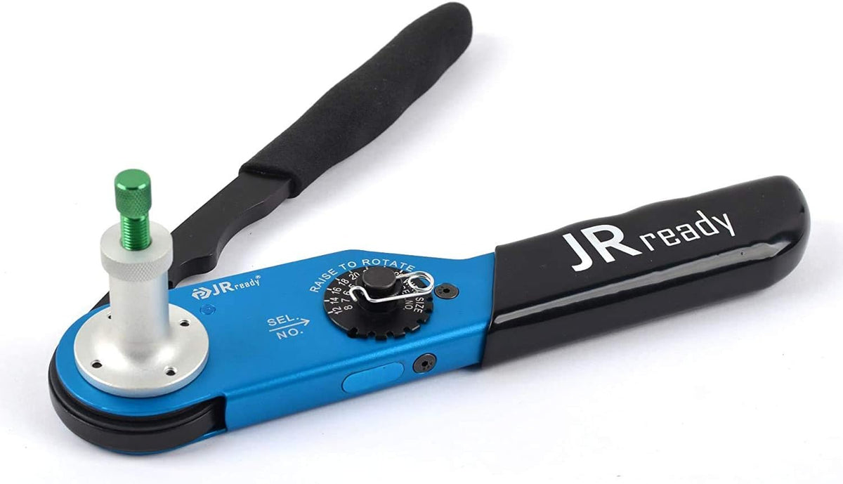 DT2 Solid Barrel Crimping Tool Kit with Removal Tool Kit for 12 to 22 AWG Wire Harness DT Series Closed Barrel Terminals J4512