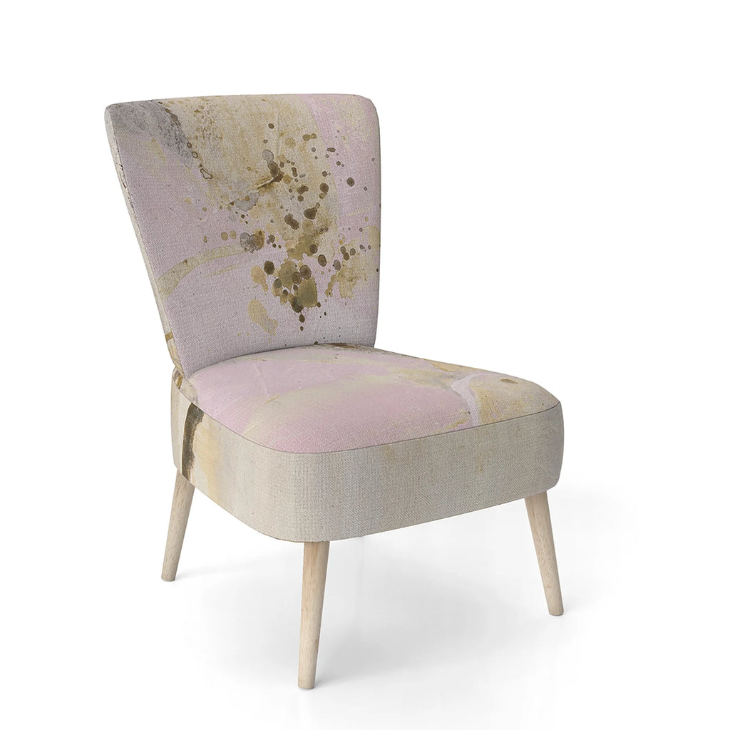 Pink Upholstered Accent Chair T667101