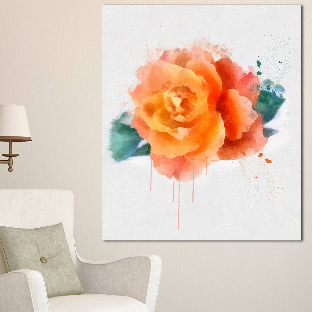 Extra Large Floral Canvas Art H945