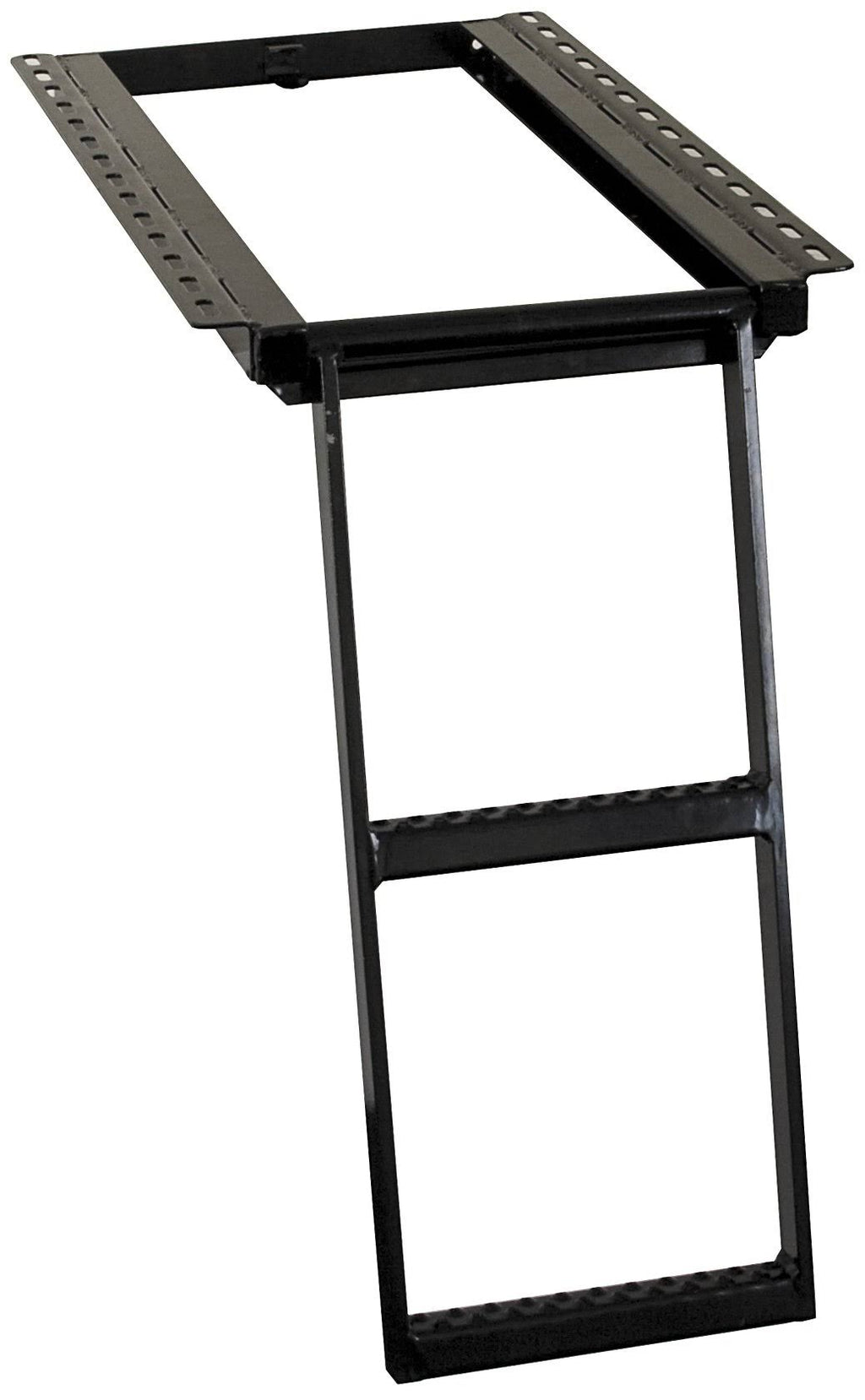 Black 2-Rung Retractable Truck Step D6219