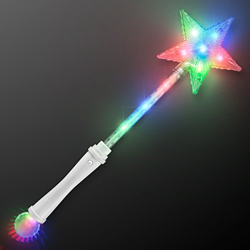 Light Up White LED Wand B270011