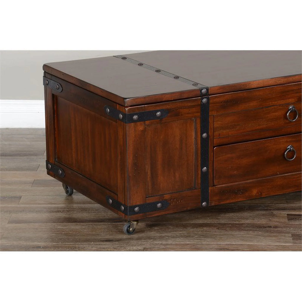 48" Traditional Wood Coffee Table R16337