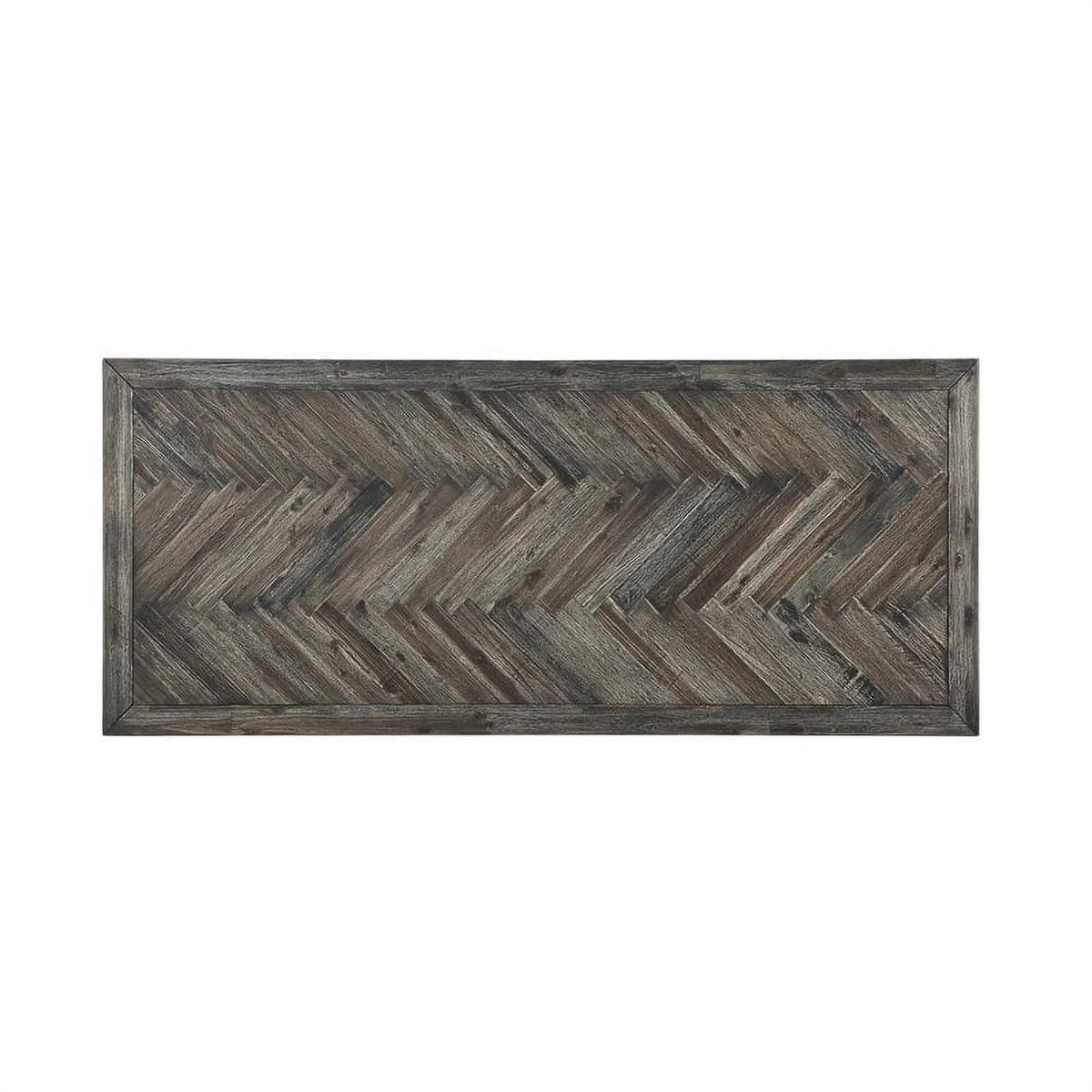 Wood Herringbone Counter Height Dining Table P4354