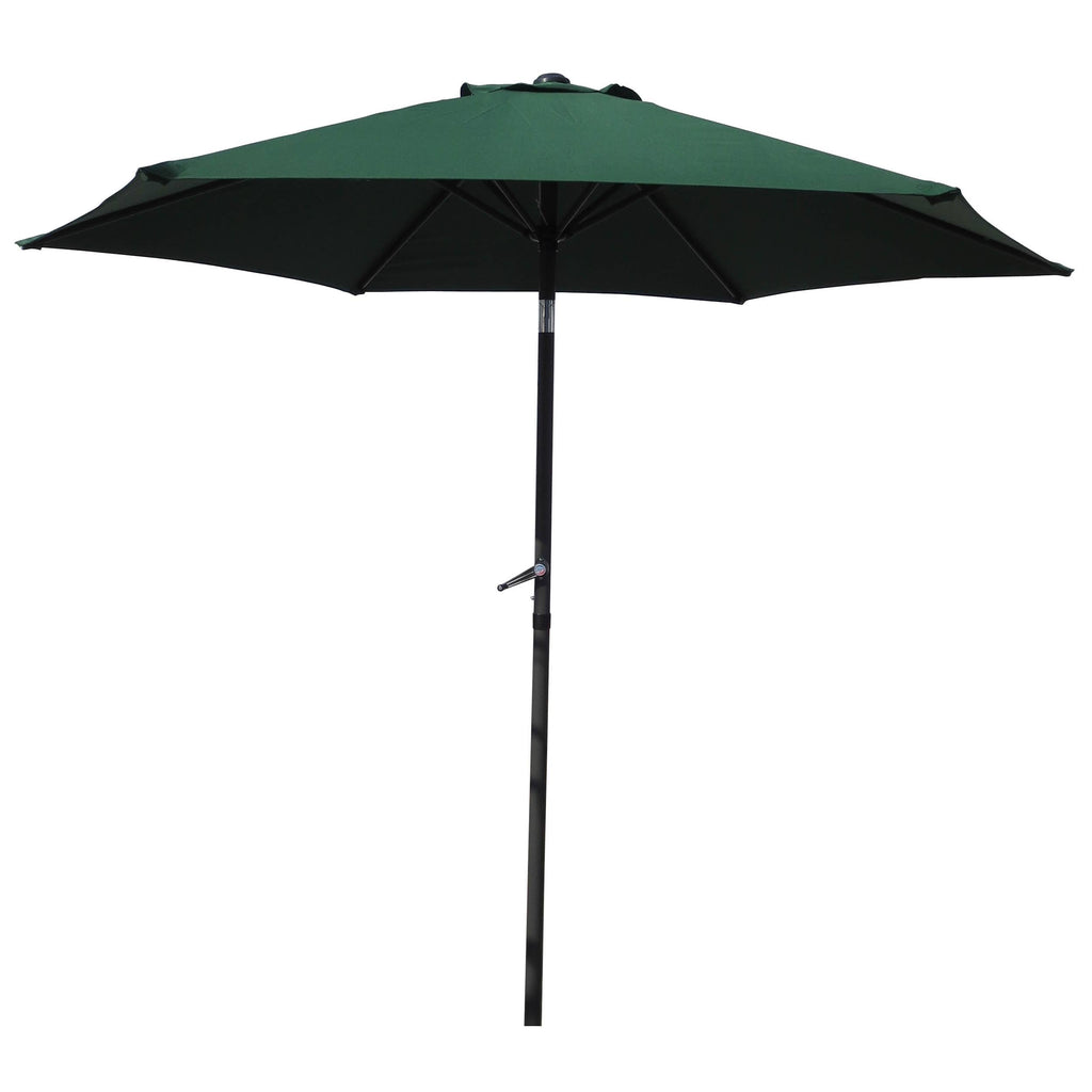 Forest Green Outdoor Aluminum Umbrella V9116