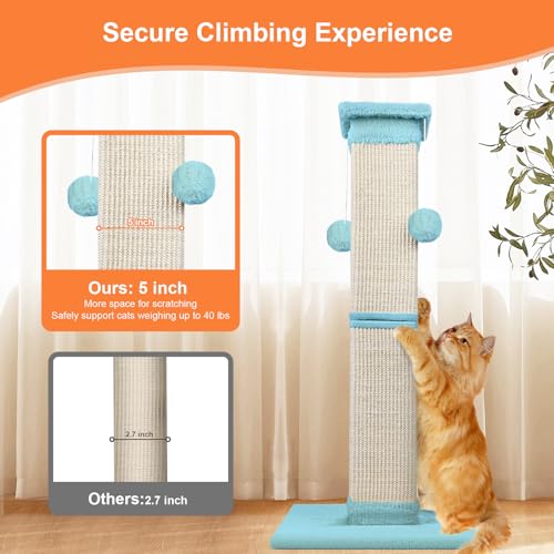 33 Inch Sisal Cat Scratching Post M8096