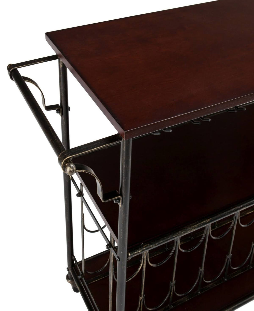Black Wine-bar Cart T98734