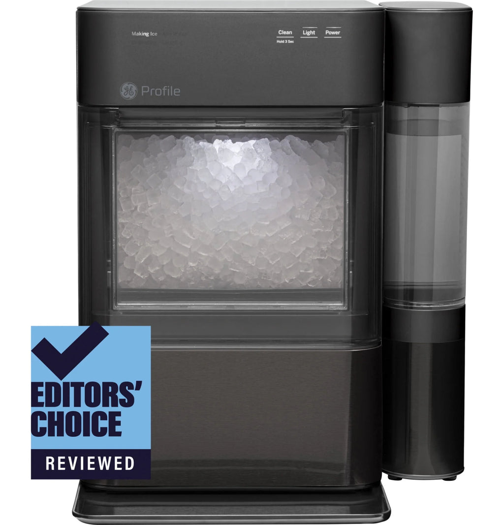 Black Stainless Countertop Nugget Ice Maker I590982