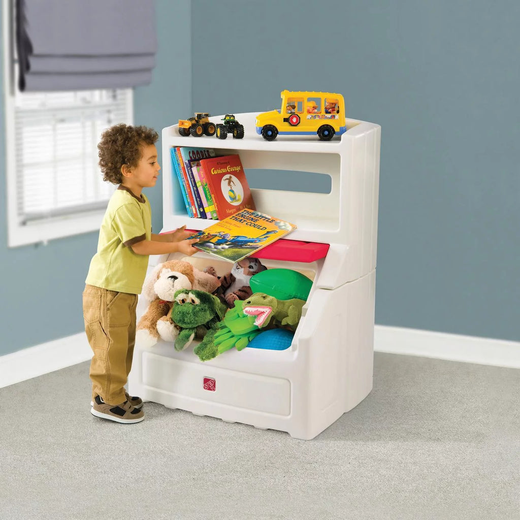 Kids Plastic Storage Bin and Toy Organizer Q9590