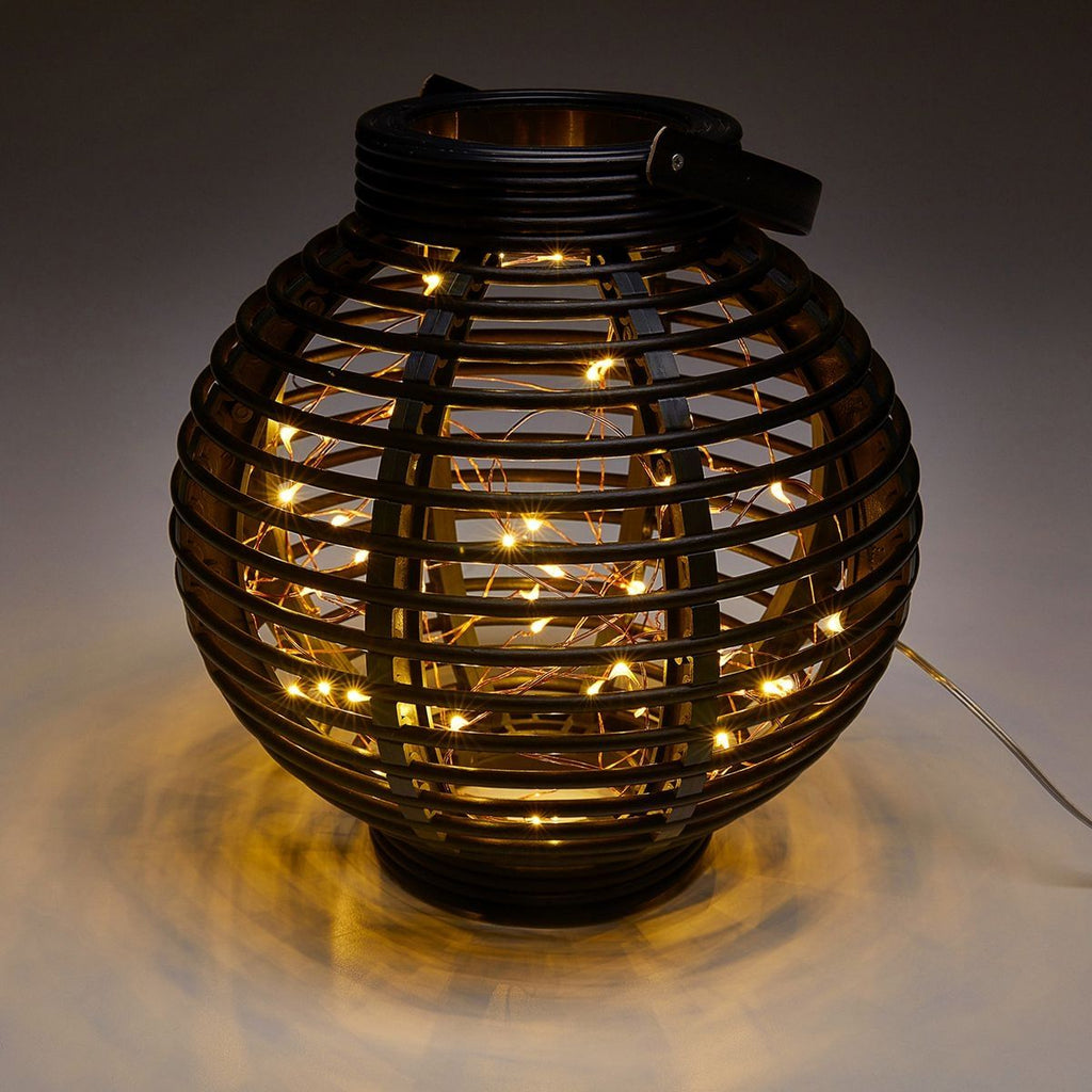 Warm White Copper Wire Lights with Remote J72160