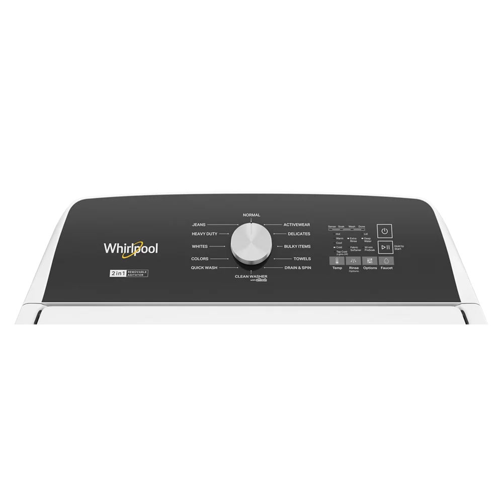 Top Load Washer with Removable Agitator A61074