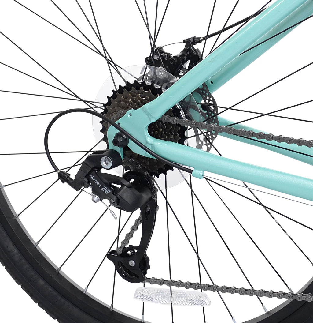 27.5 in. Light Blue Aluminum All-Terrain Bike G115