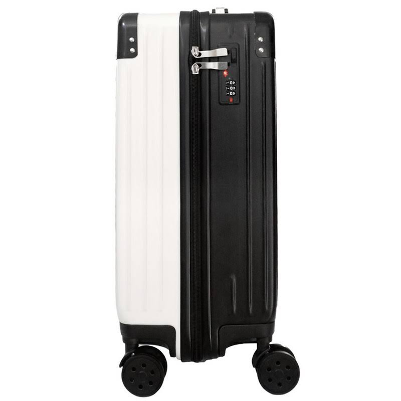 White 2-Toned 21x22 Carry-On Hardcase Q987