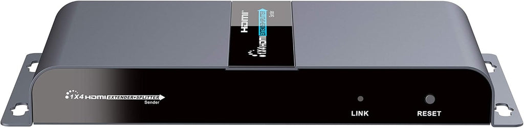 1080P 1x4 HDMI Splitter Over Cat6 Extender with IR, Up to 40M Or 131 Ft N6086