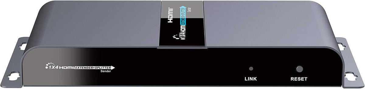 1080P 1x4 HDMI Splitter Over Cat6 Extender with IR, Up to 40M Or 131 Ft N6086