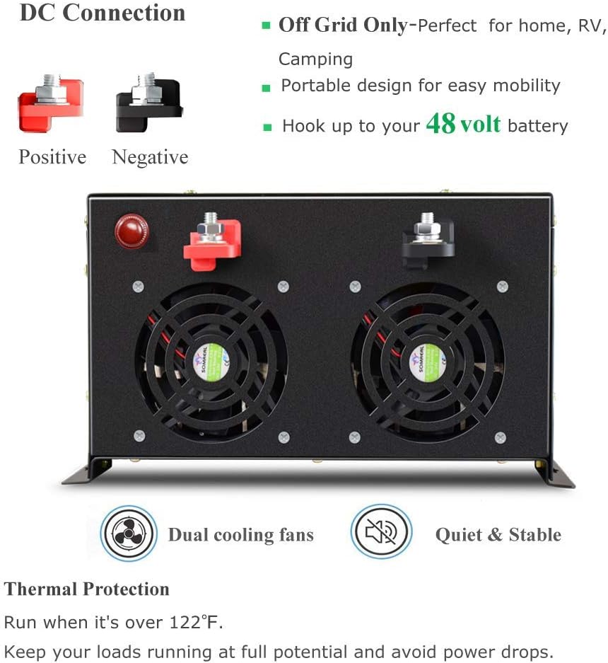 8000W 48V Pure Sine Wave Solar Power Inverter C825754