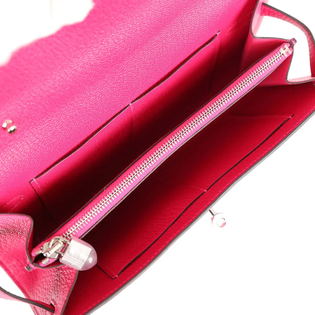 Rose Mexico Chevre Wallet E683675