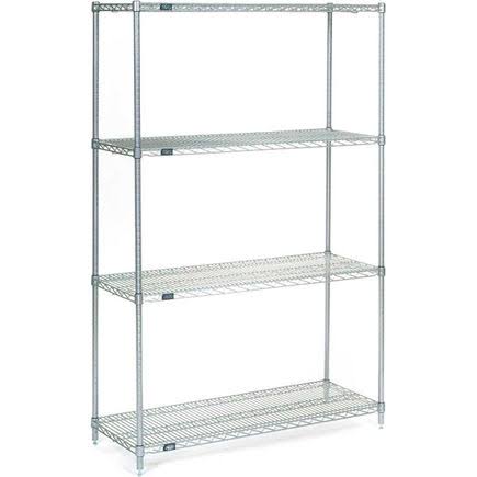 Stainless Steel Wire Shelving Starter S5061