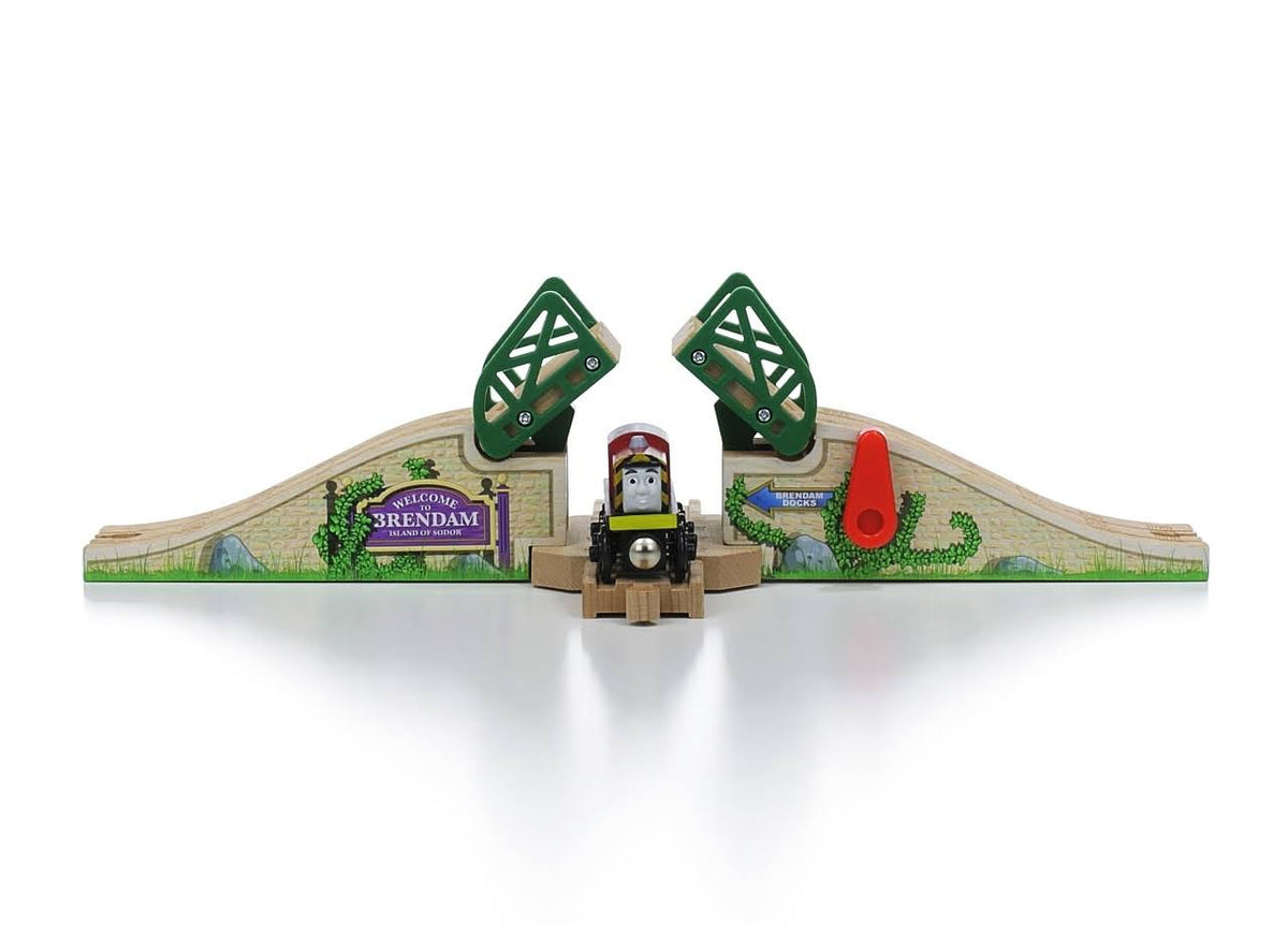 Wooden Railway Drawbridge J733126