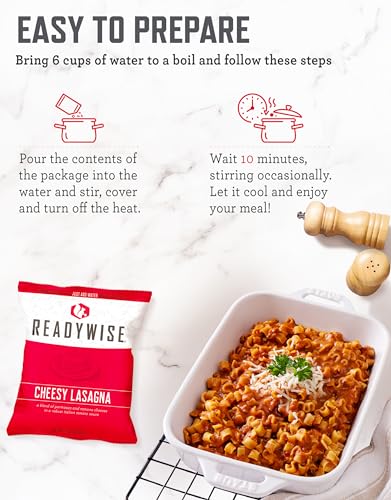 18 Servings Emergency Food Supply with Freeze Dried & Dehydrated Meals B204