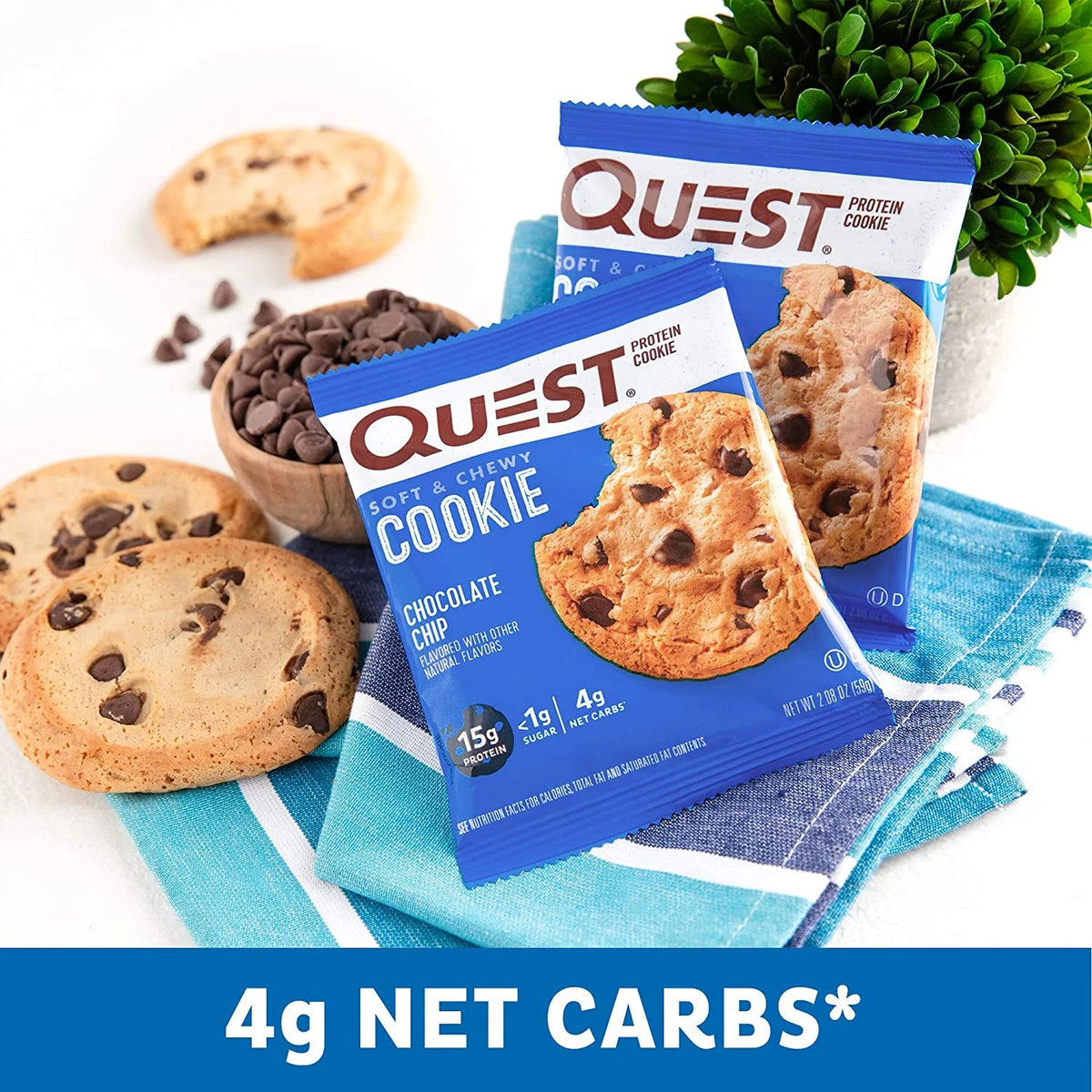 Chocolate Chip Protein Cookie, 12 Count Q172674