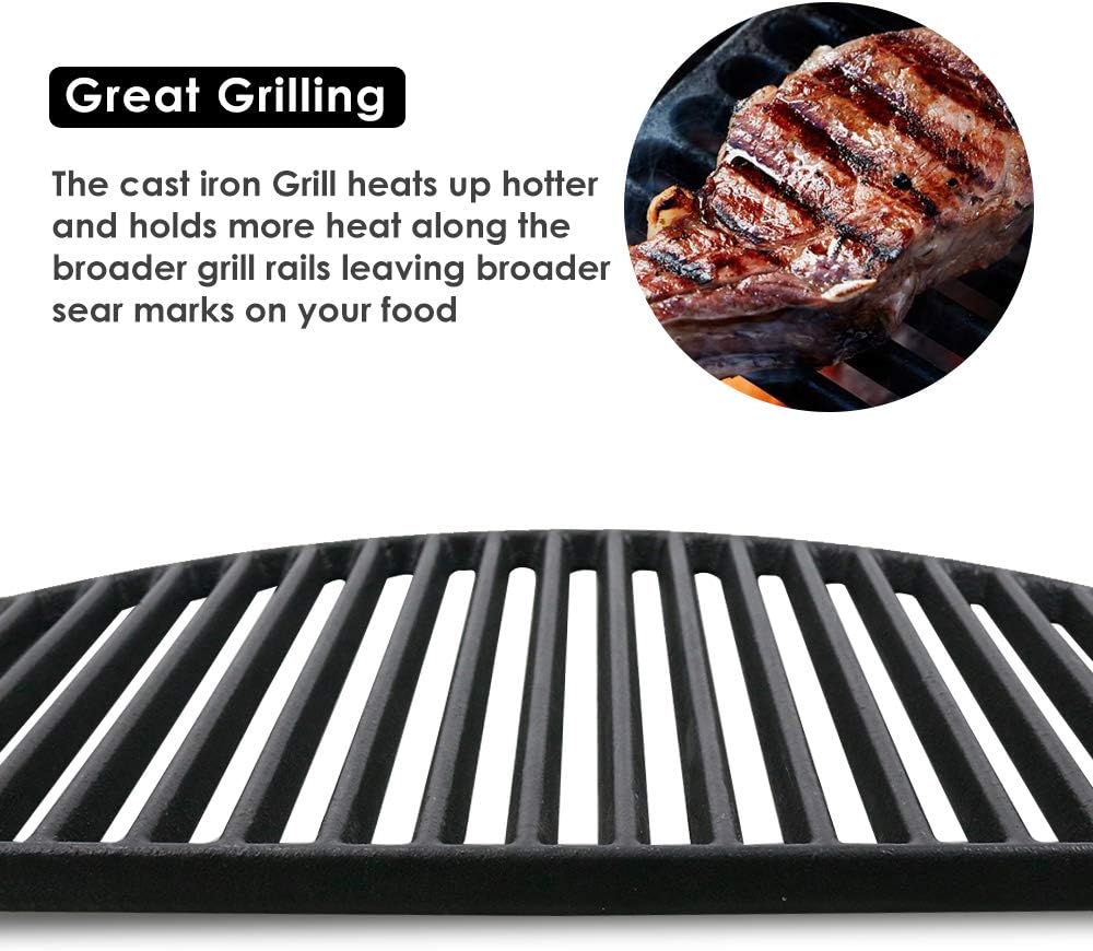 18 Inch Cast Iron Half Moon Cooking Grate Q378801