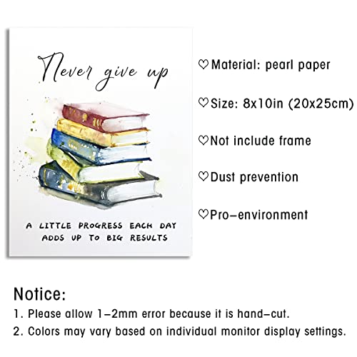 8 X10 Unframed Motivational Wall Art Poster, Set of 8 X22083