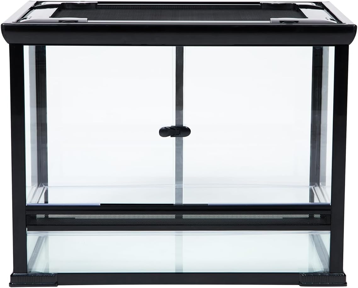 32 Gallon Reptile Glass Tank with Top Ventilation W891357