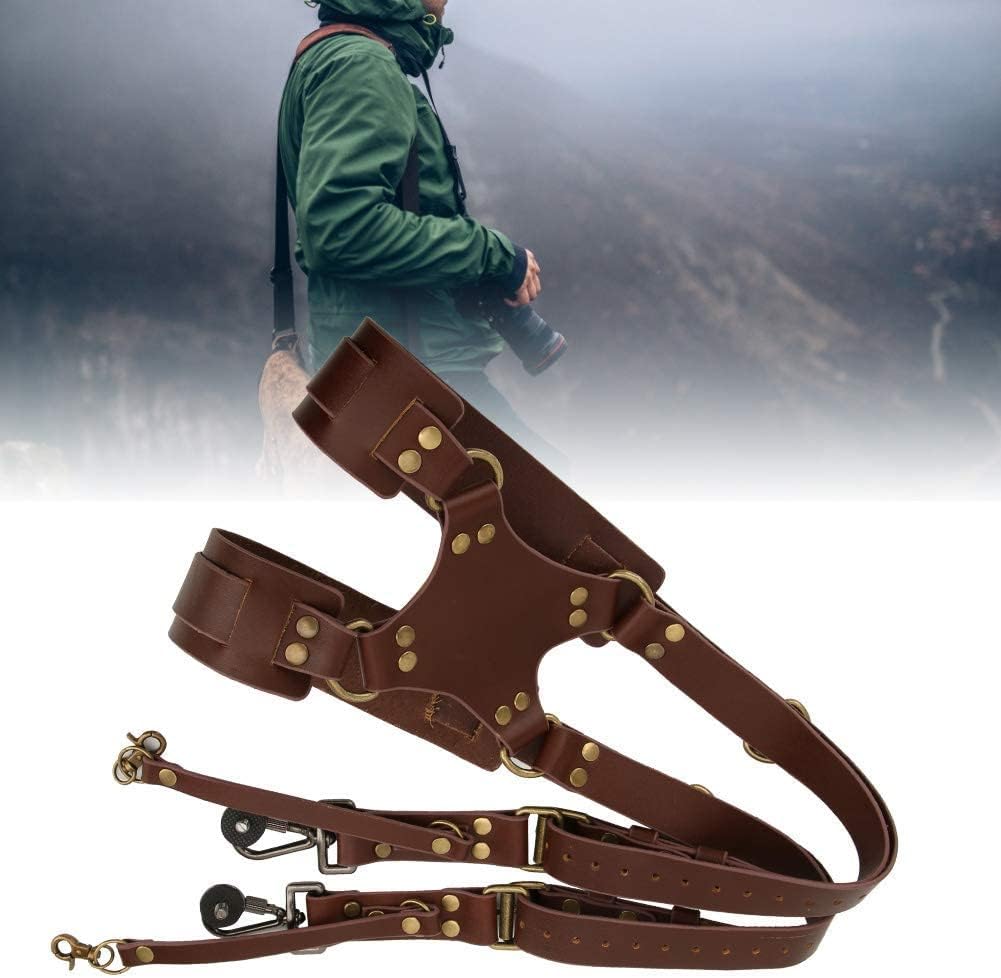 Adjustable Leather Camera Strap U40869