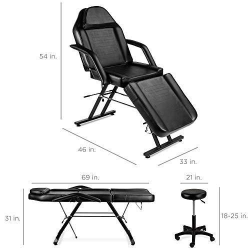 71in 3-Section Multipurpose Massage Bed J388