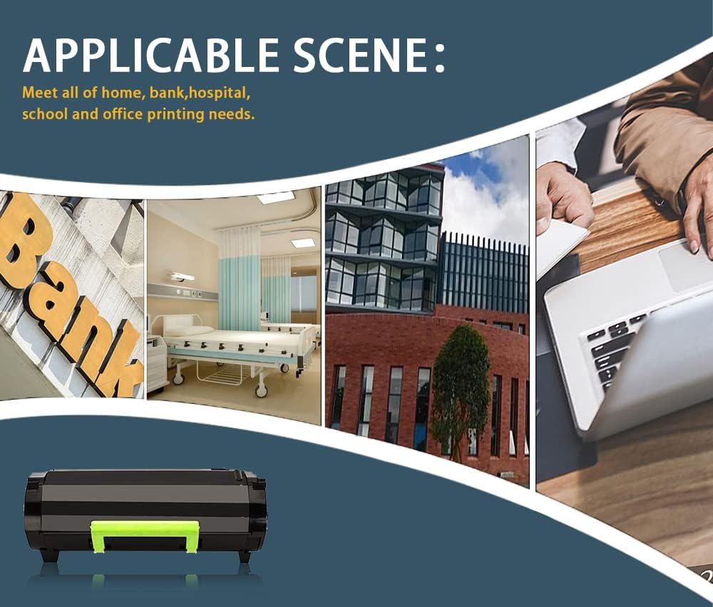 50F1X00 501X Black Toner Cartridge Q813
