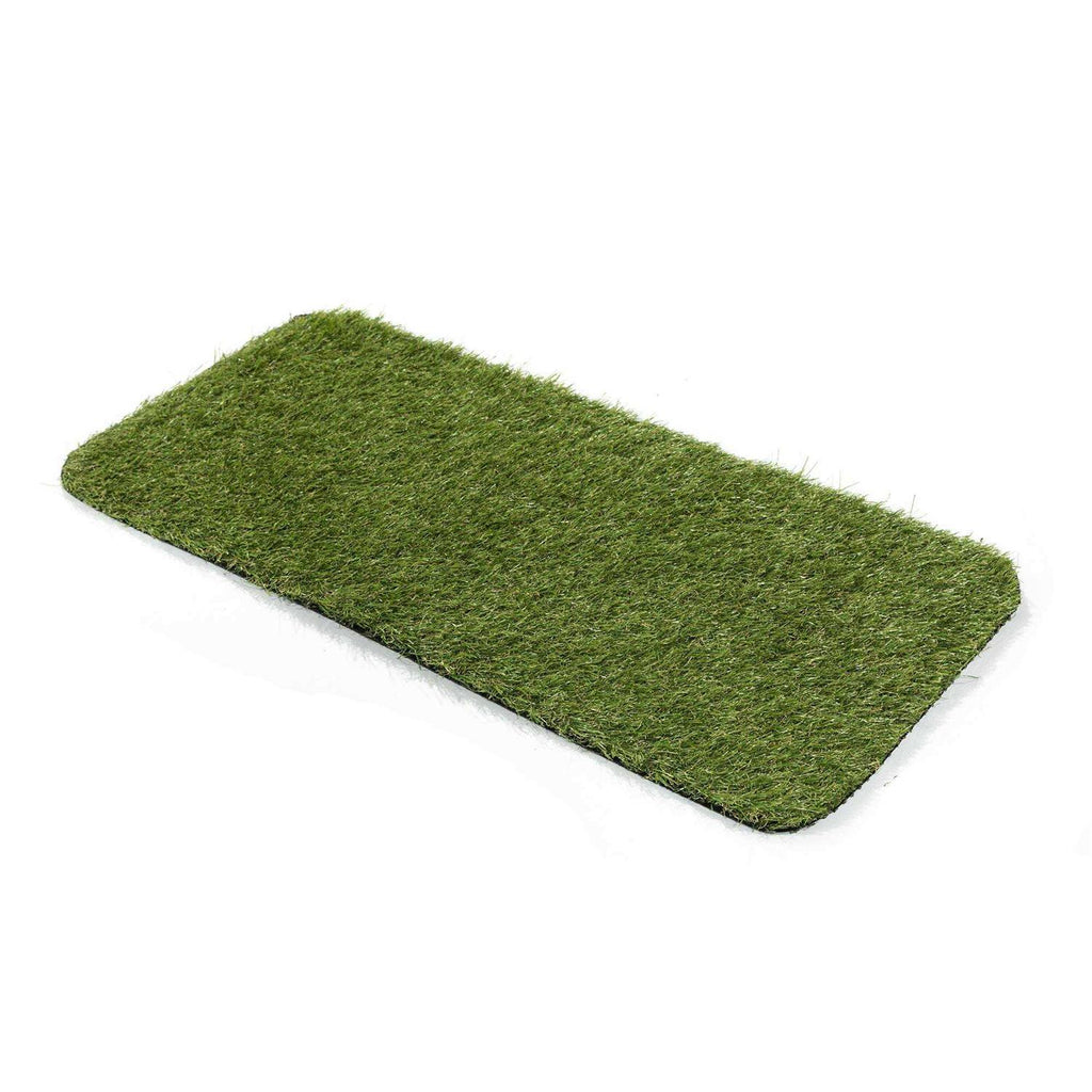 Indoor/Outdoor Non-Slip Tray with Reusable Grass Pad U47259