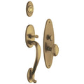 Satin Brass Full Dummy Handleset Trim Set I441