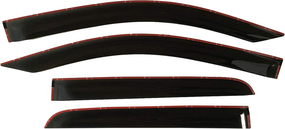 Side Window Vent Visor Deflectors Rain Guards Pack of 2 J821919