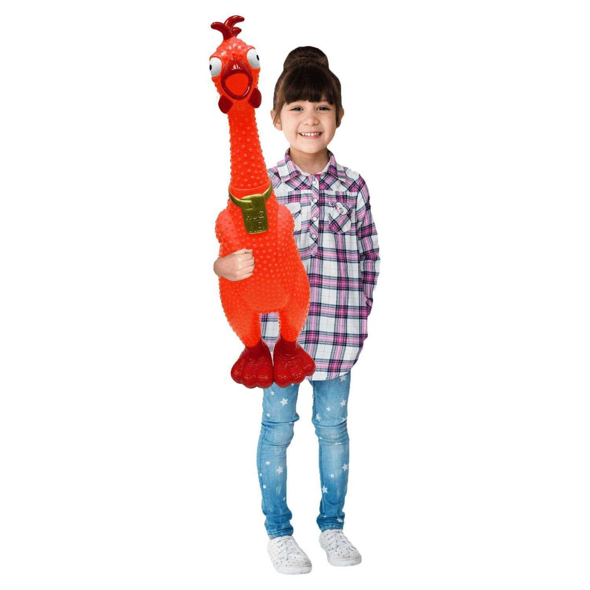 Squeaky Chicken Toy G552553