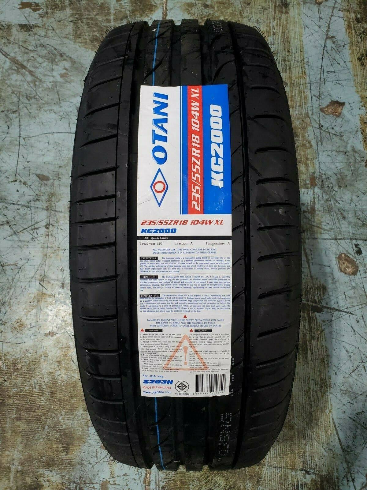 235/55ZR18 104W XL High Performance Tire F9733