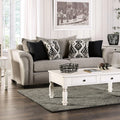 Light Taupe Fabric Upholstered Sofa G287004