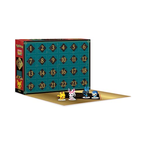Pokemon Advent Calendar 24 Days of Surprises Collectible Vinyl Mini Figures G476901