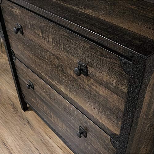 2 Drawer Wooden Lateral File Cabinet U58210