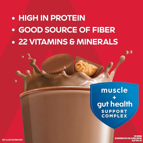 Milk Chocolate Flavored High Protein Shake, 30g Protein, 12 Count R82849
