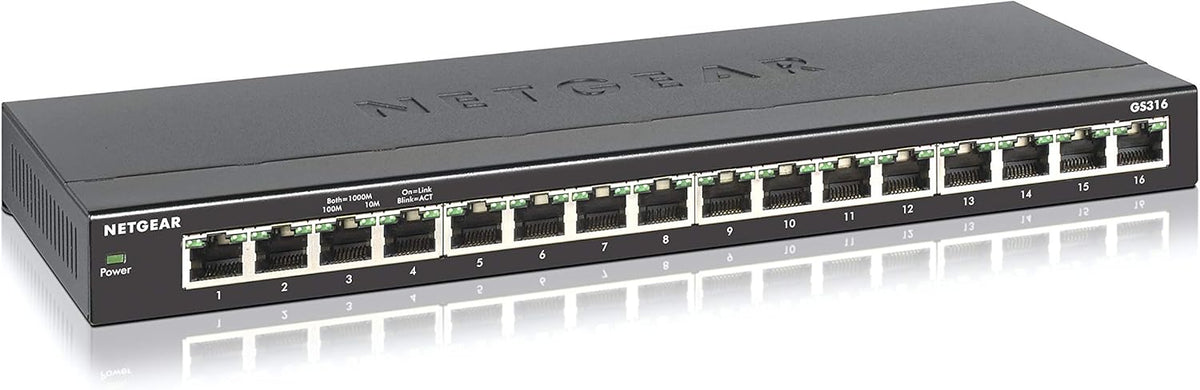 24-Port Gigabit Ethernet Unmanaged Switch F233