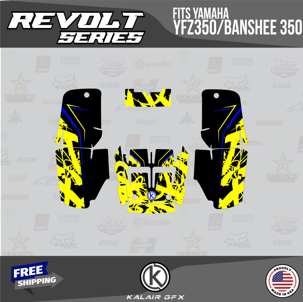 GFX Graphics Kit for Yamaha ATV BANSHEE 350 J808