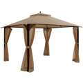 Patio Gazebo with Netting Z308