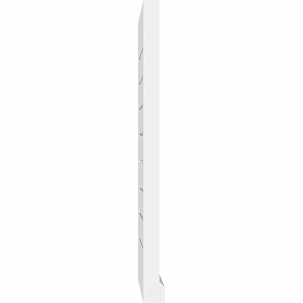 Vertical Surface Mount PVC Gable Vent E298389