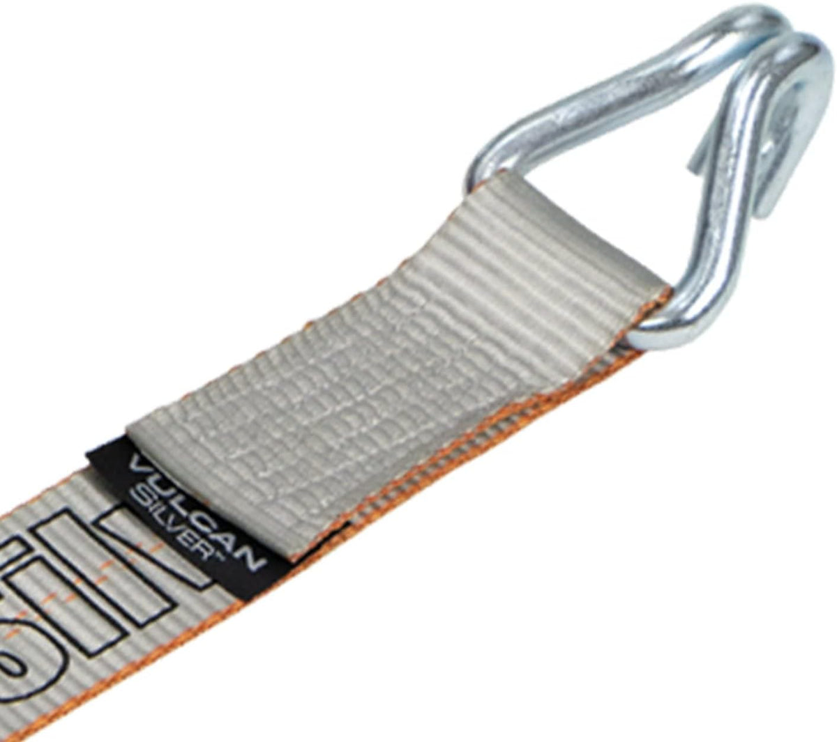 Winch Strap with Heavy Wire Hook, 2 Inch x 15 Foot, 4 Pack, 3,300 Pound Safe Working Load J321966