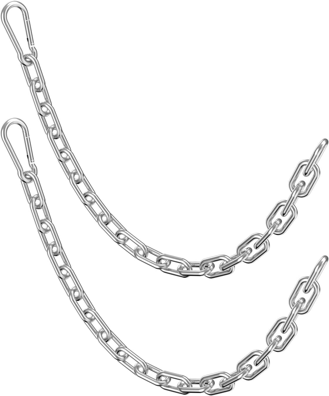 2Pcs 304 Stainless Steel LAT Pull Cable Extension Chain X582611