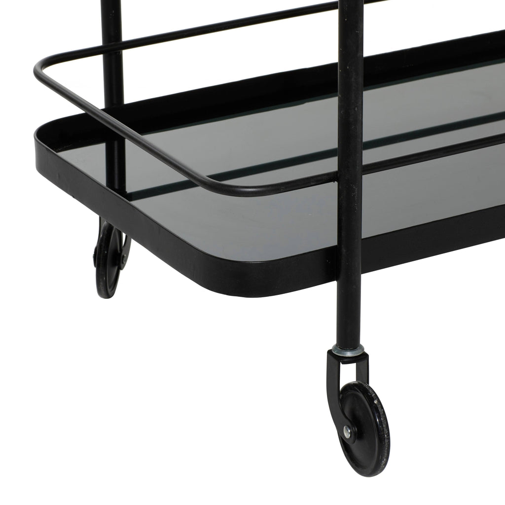 Black Metal Bar Cart N341738
