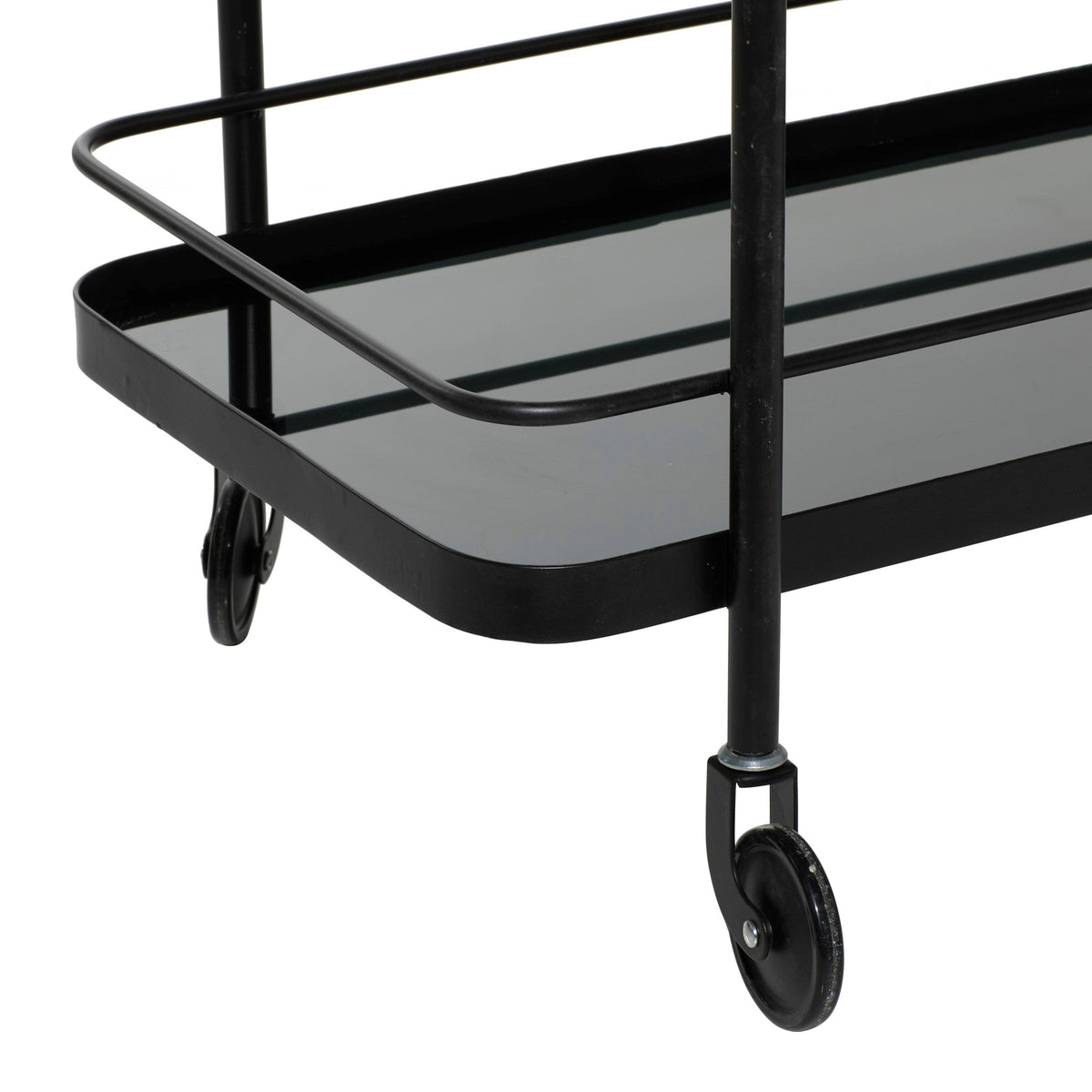 Black Metal Bar Cart N341738