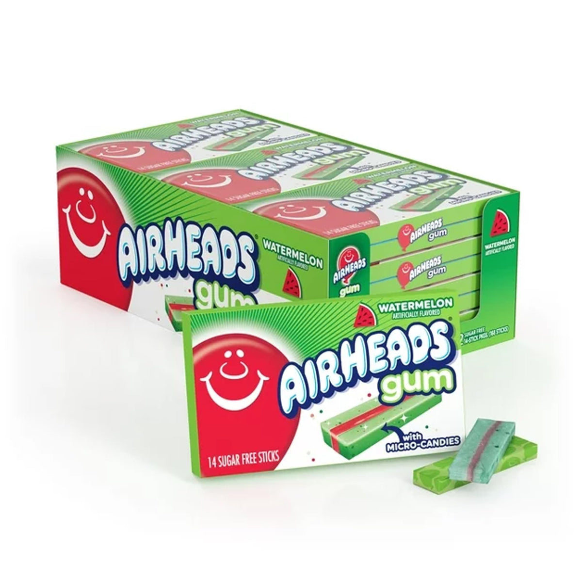 Watermelon Gum - 12 Count 14 Pcs Each O610